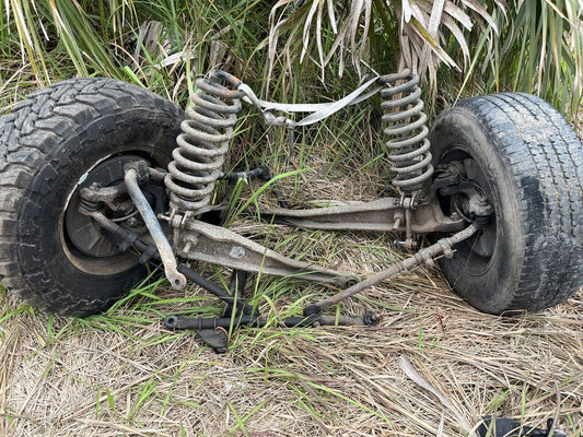 2008-2016 Ford Super Duty F250 F350 2WD Front Axle Brakes Coil Spring Suspension