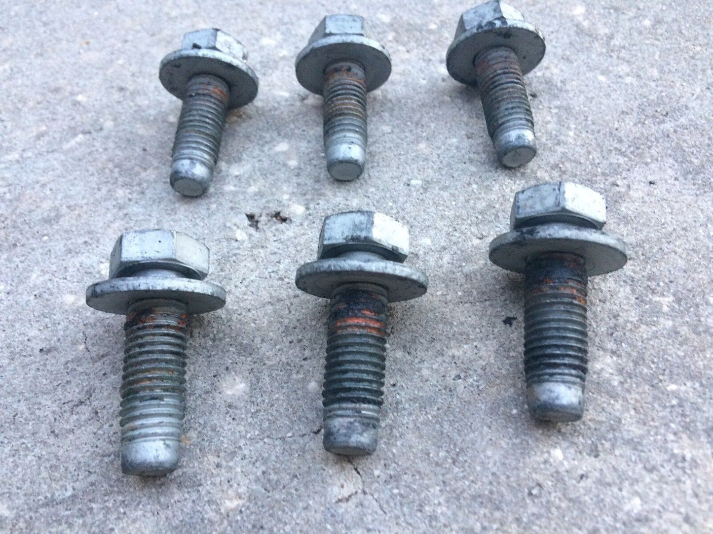 OEM CHEVROLET GMC Silverado Sierra 1500 2500 3500 Mounting Rear Bumper Bolts