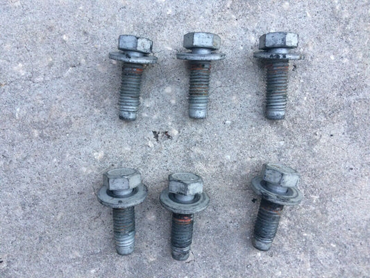 OEM CHEVROLET GMC Silverado Sierra 1500 2500 3500 Mounting Rear Bumper Bolts