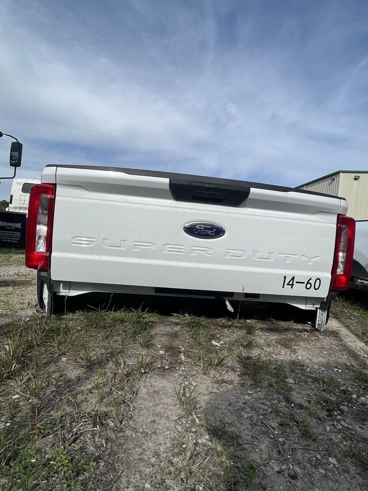 2023 Ford OEM F250 F350 Aluminum 8FT LONG Truck Pickup BED Linex Tailgate Bumper