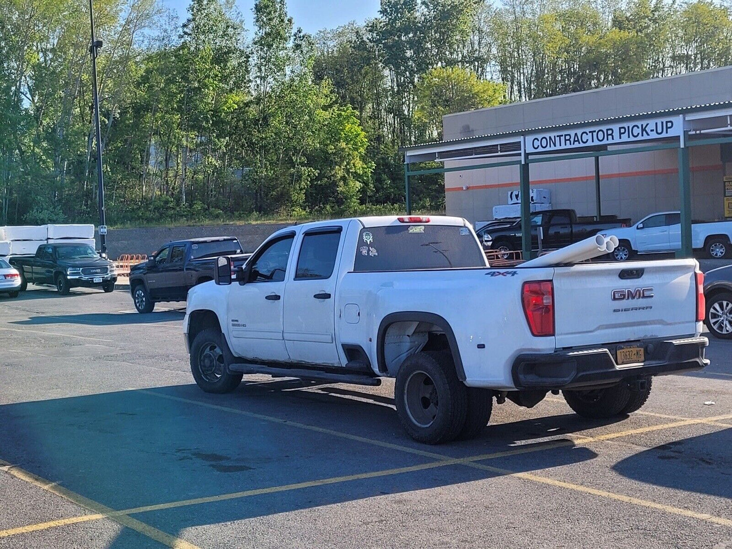 2019-2023 Chevrolet Silverado 3500 8ft Long Dually BED Tailgate Bumper