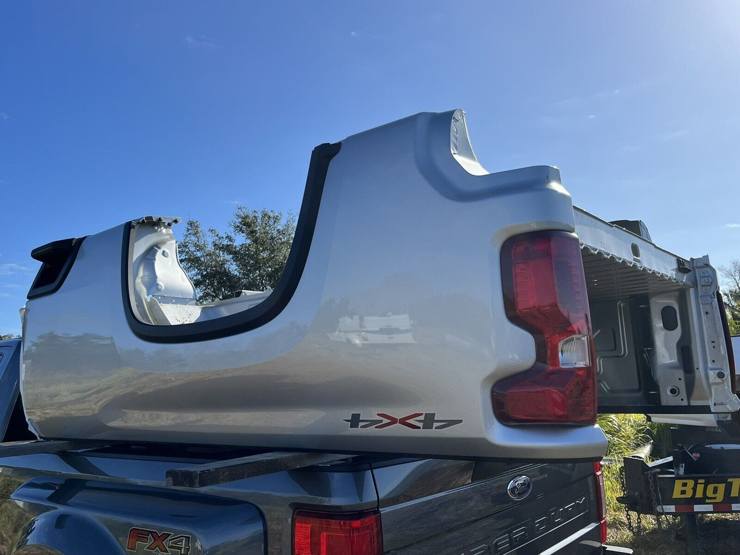 2019-2024 Chevrolet Silverado 2500 3500 8ft LONG BED Silver