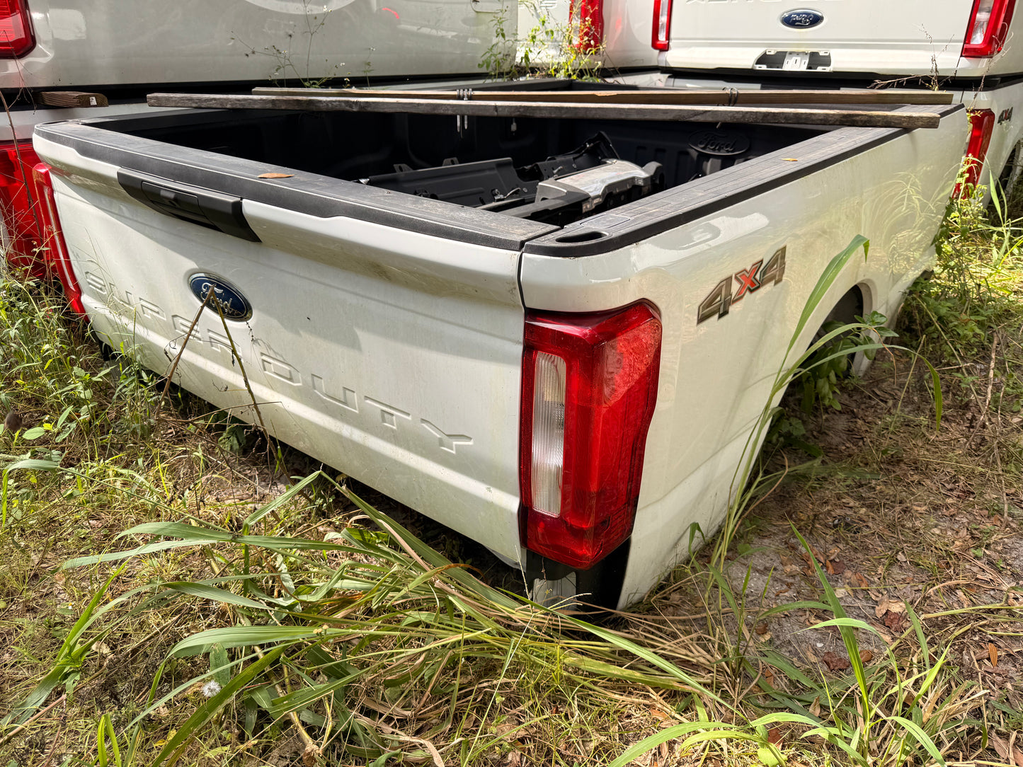 Deposit 2x 23-26 Ford F250 F350 8ft white bed with linex liner, lights tailgate and bumper